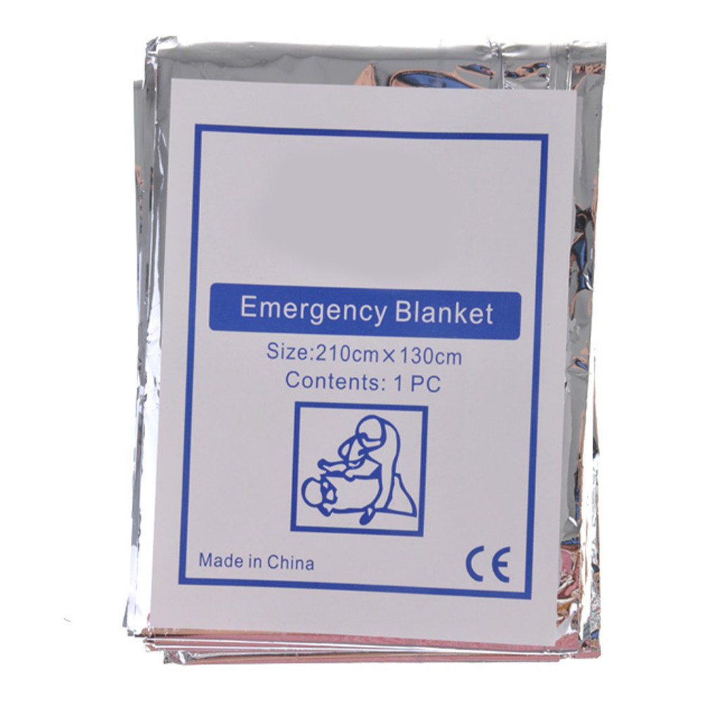 Survival Blanket Reflective - Manta de sobrevivência para emergências –