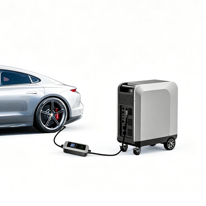 Solar Emergency Charger - Novo Carregador Solar para Carro Elétrico