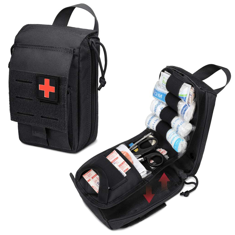 Bivy Bag Emergency - Kit de primeiros socorros Tactical Molle,