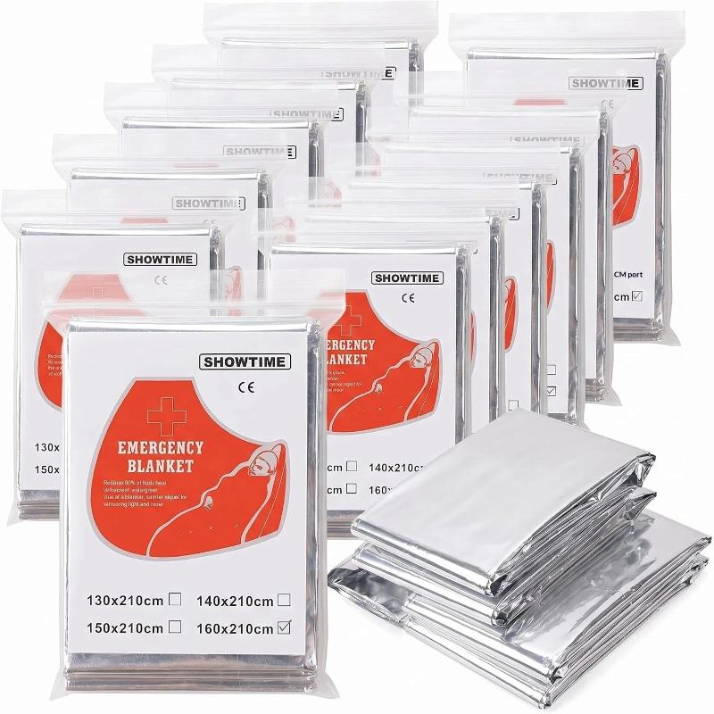 5 unidades de manta térmica re - Survival Blanket Reflective avaliação e preço