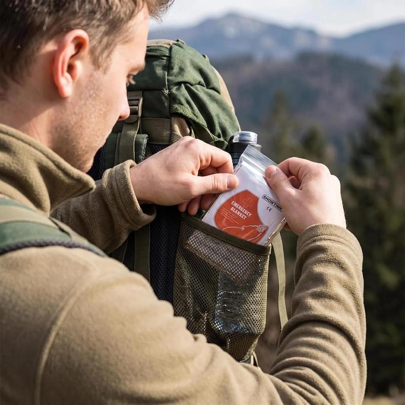 5 unidades de manta térmica re - Survival Blanket Reflective avaliação e preço