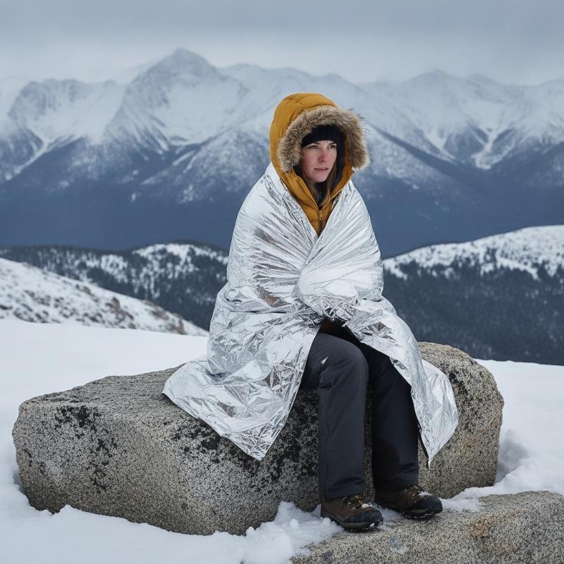 5 unidades de manta térmica re - Survival Blanket Reflective avaliação e preço
